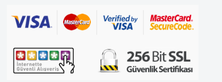 Visa, Mastercard, American Express, Comodo